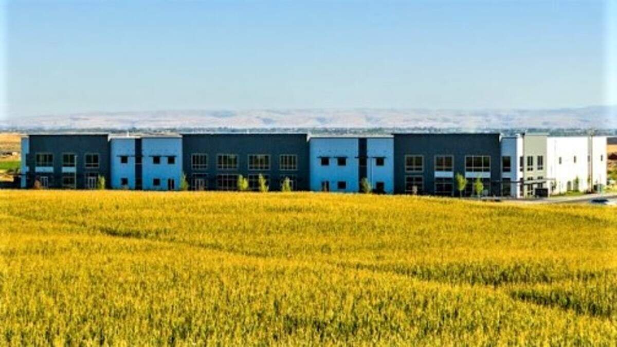 The new Hempitecture manufacturing plant in Jerome.