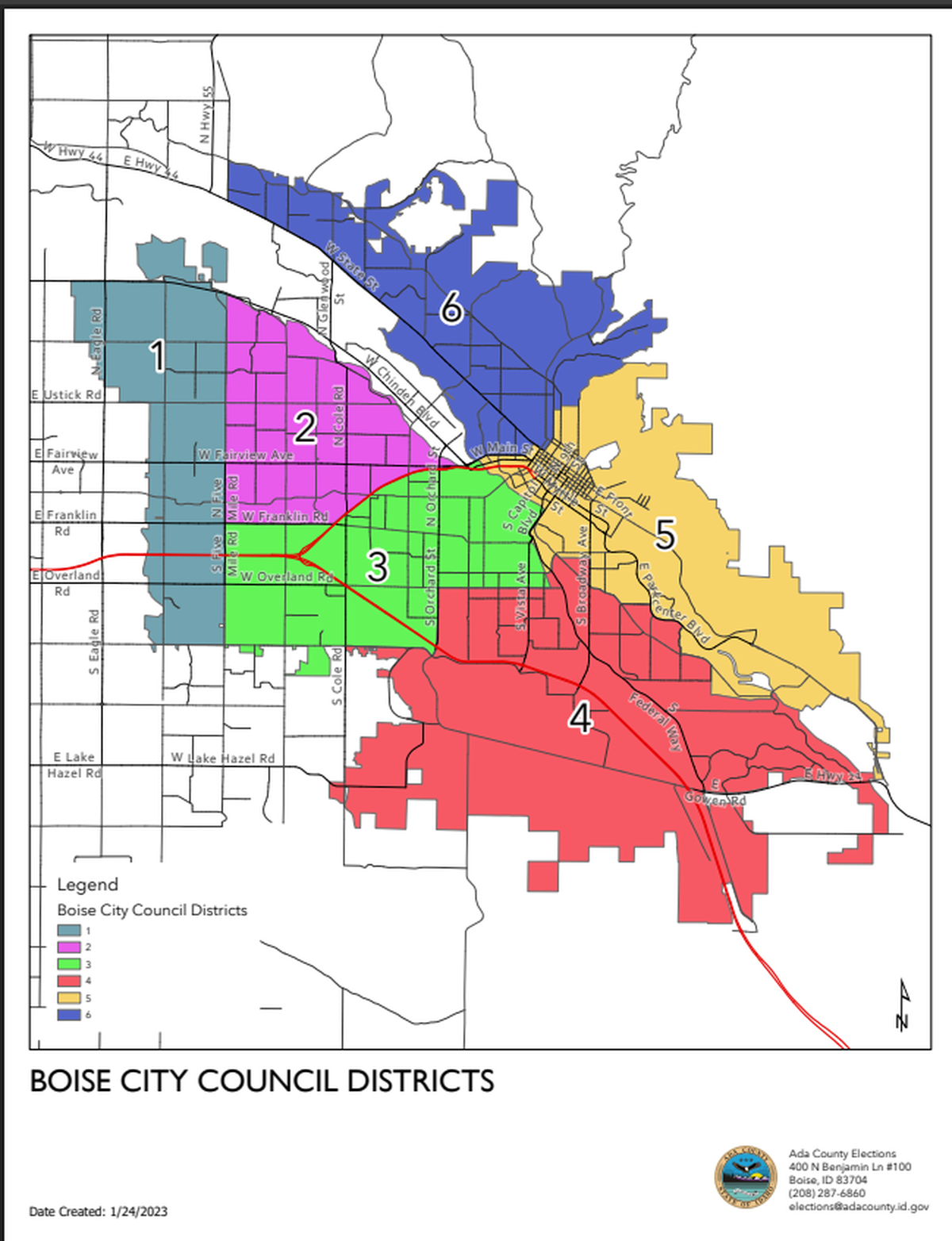 Voters in Districts 2 and 6 will choose Boise City Council members in this election.