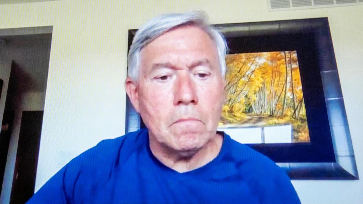 Central District Health board member Dr. Ted Epperly, seen here during a virtual meeting amid the pandemic, has been booted by Republicans on the Ada County Board of Commissioners.
