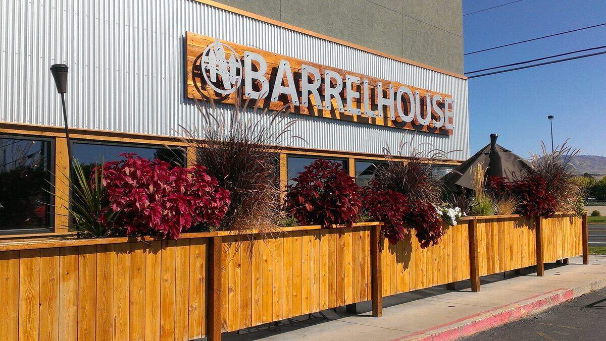 The Barrelhouse shortly after it opened in 2013 under the ownership of Crooked Fence Brewing Co.