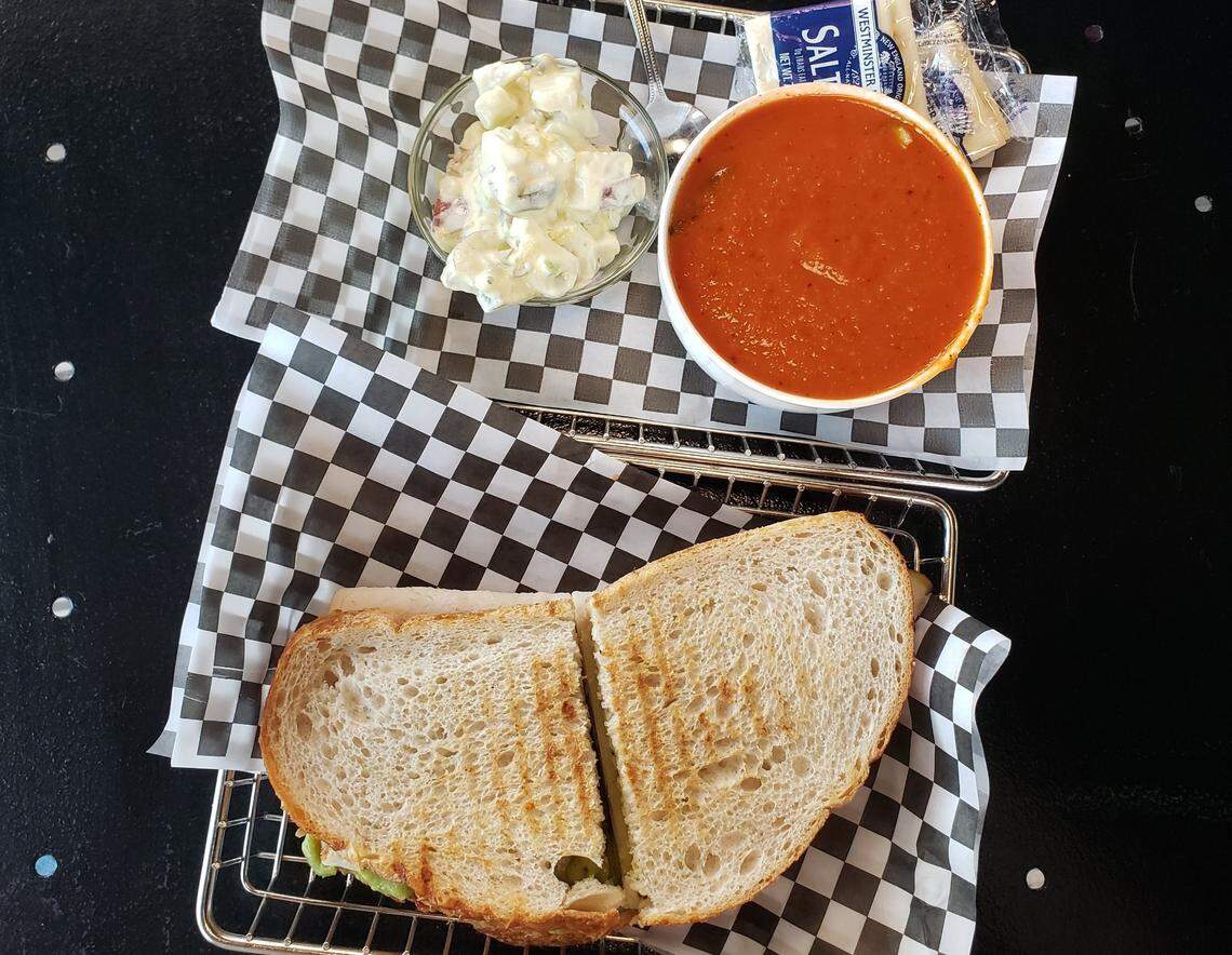 The tomato soup and the Bird with Bacon sandwich are an incredible combination at Zee’s.