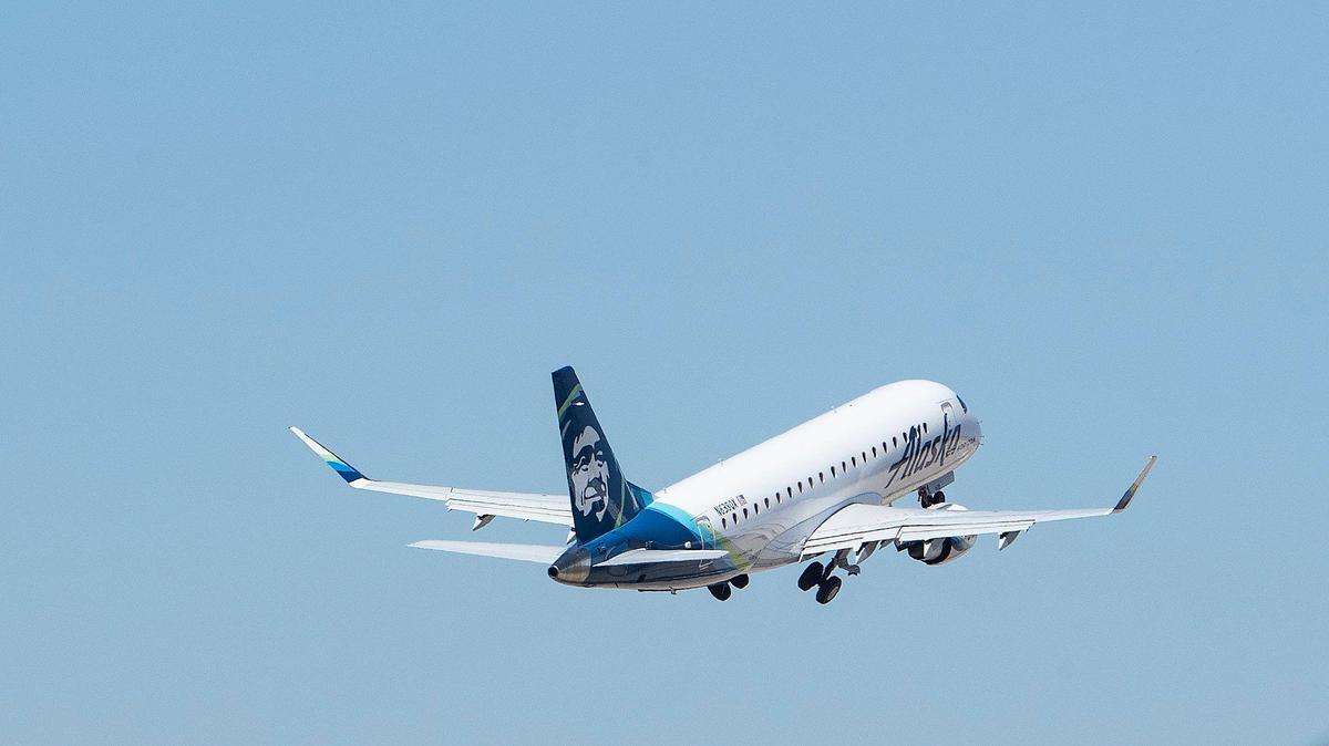 Alaska state troopers said five Alaska Airlines passengers on a Seattle to Anchorage flight weren’t following mask rules and used “foul language.”