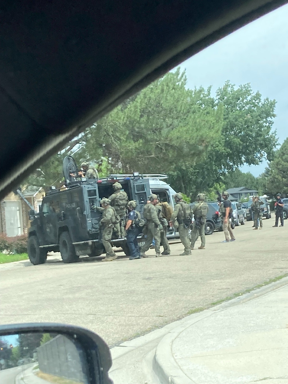 The Meridian/Garden City Special Tactics Group was called in to assist in the arrest of a wanted fugitive who refused to cooperate with Meridian police and Idaho Probation and Parole, according to a news release from the Meridian Police Department.