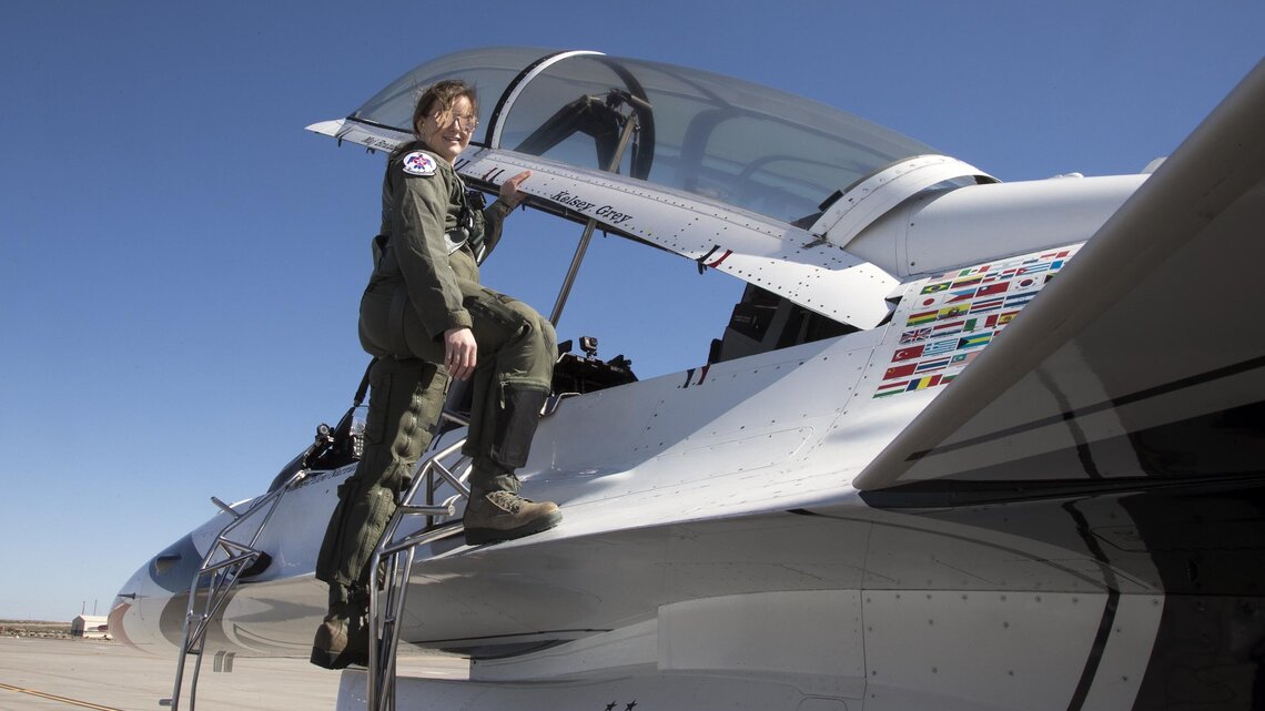 Flying high with the Thunderbirds was not what I expected. It was way better.