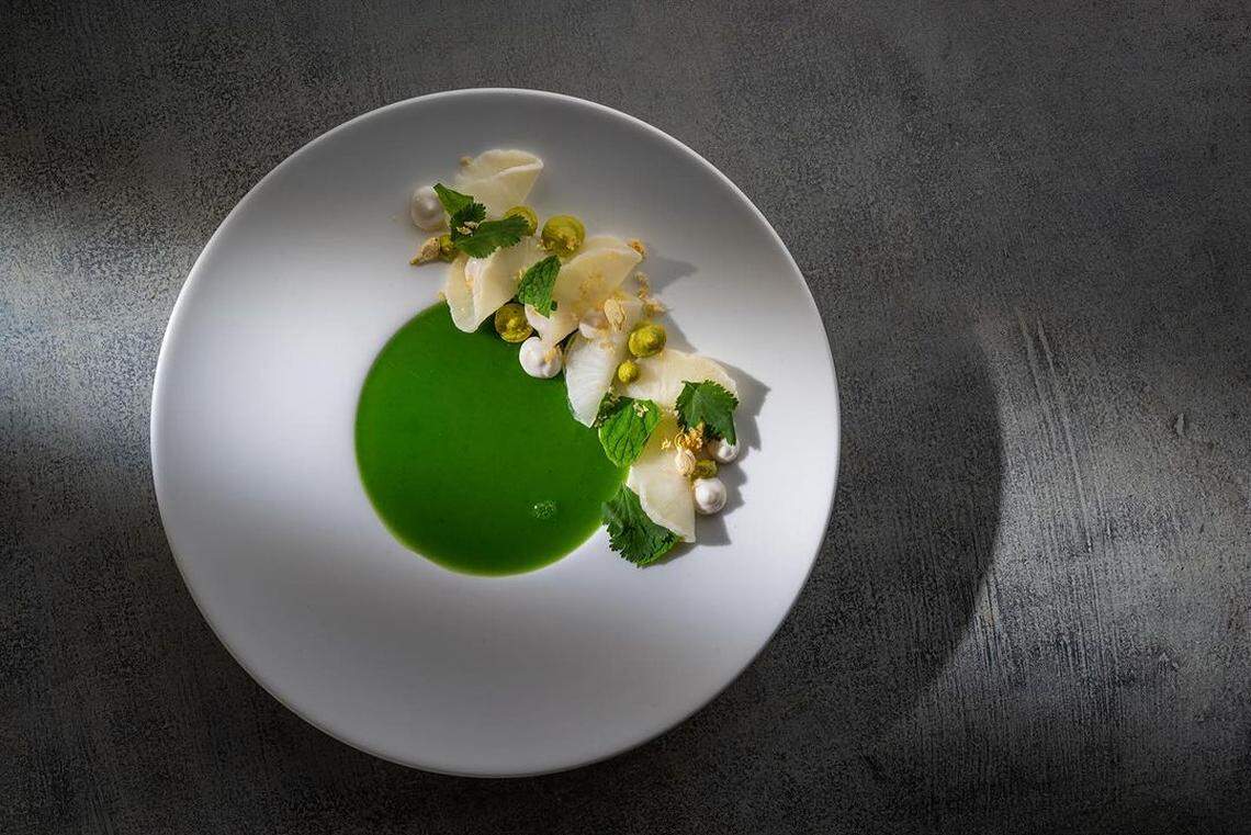 Art and food often intersect when dishes are plated at Kin.