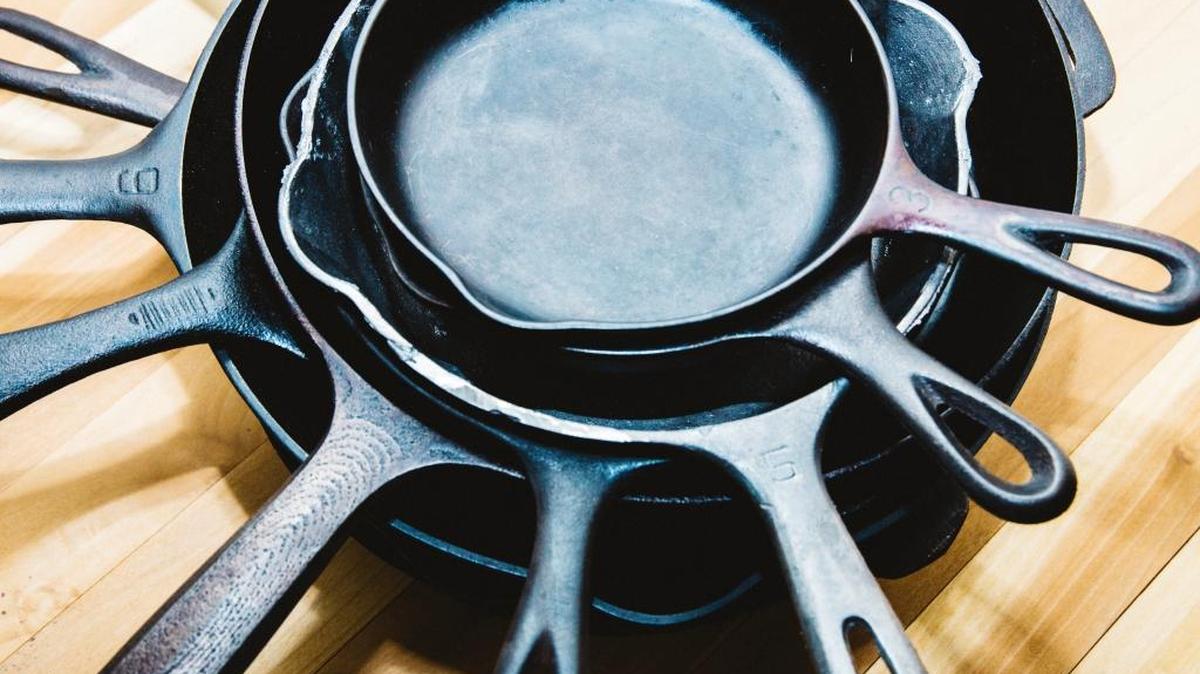 Cast iron: good for teriyaki.
