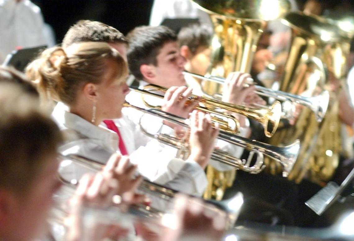 One of the most endearing events of Boise Music Week is school night, when dozens of Boise School District bands and choirs perform at Taco Bell Arena.