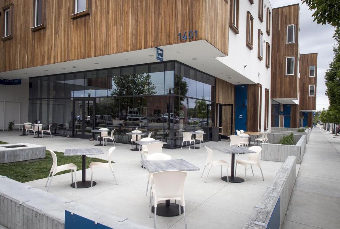 Txikiteo opened in 2018 in the remodeled Watercooler apartment building.