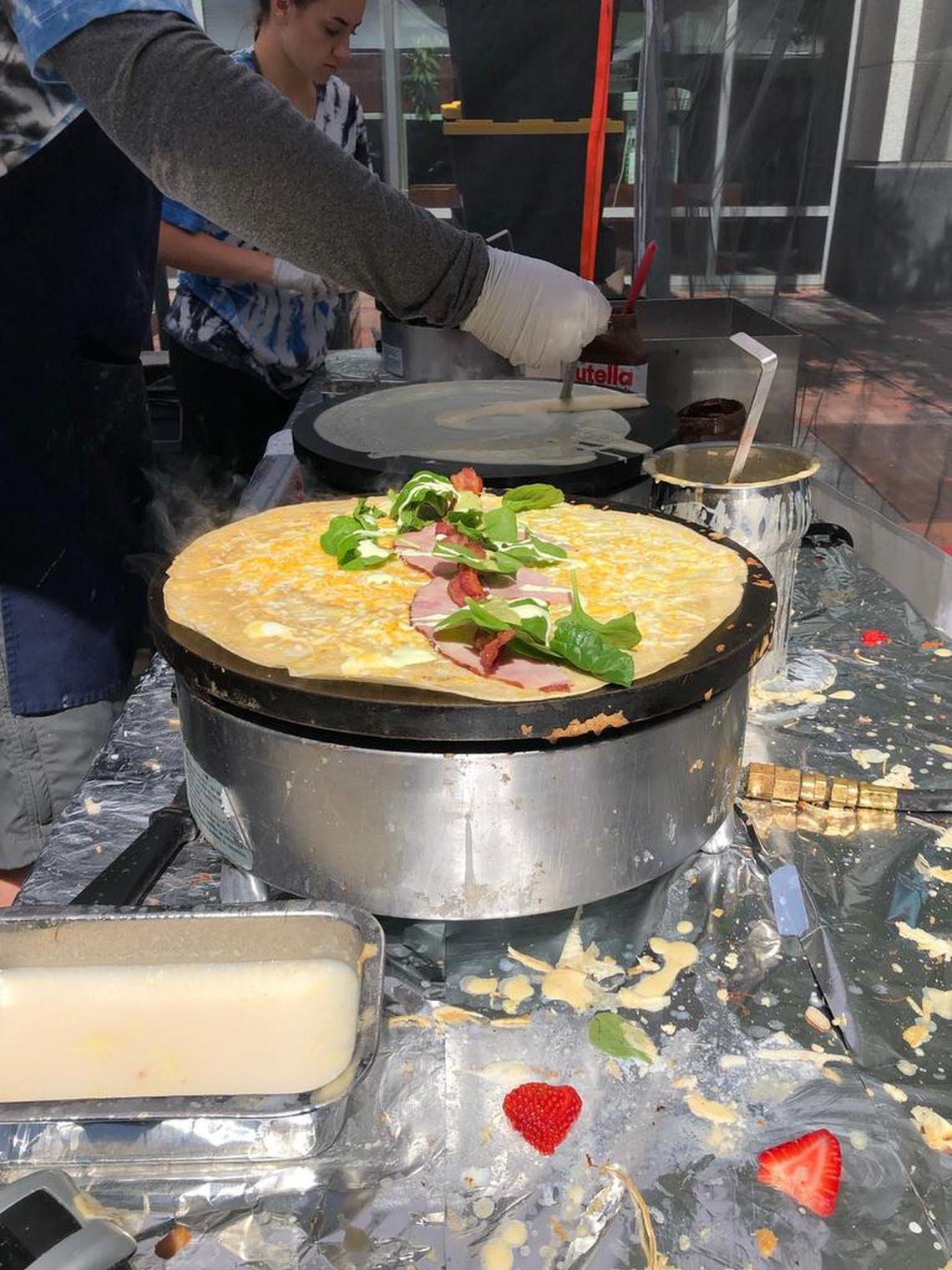 Look, you can stuff almost anything you want into a crepe from The Creperie and you’re going to enjoy it. That’s the beauty of it.