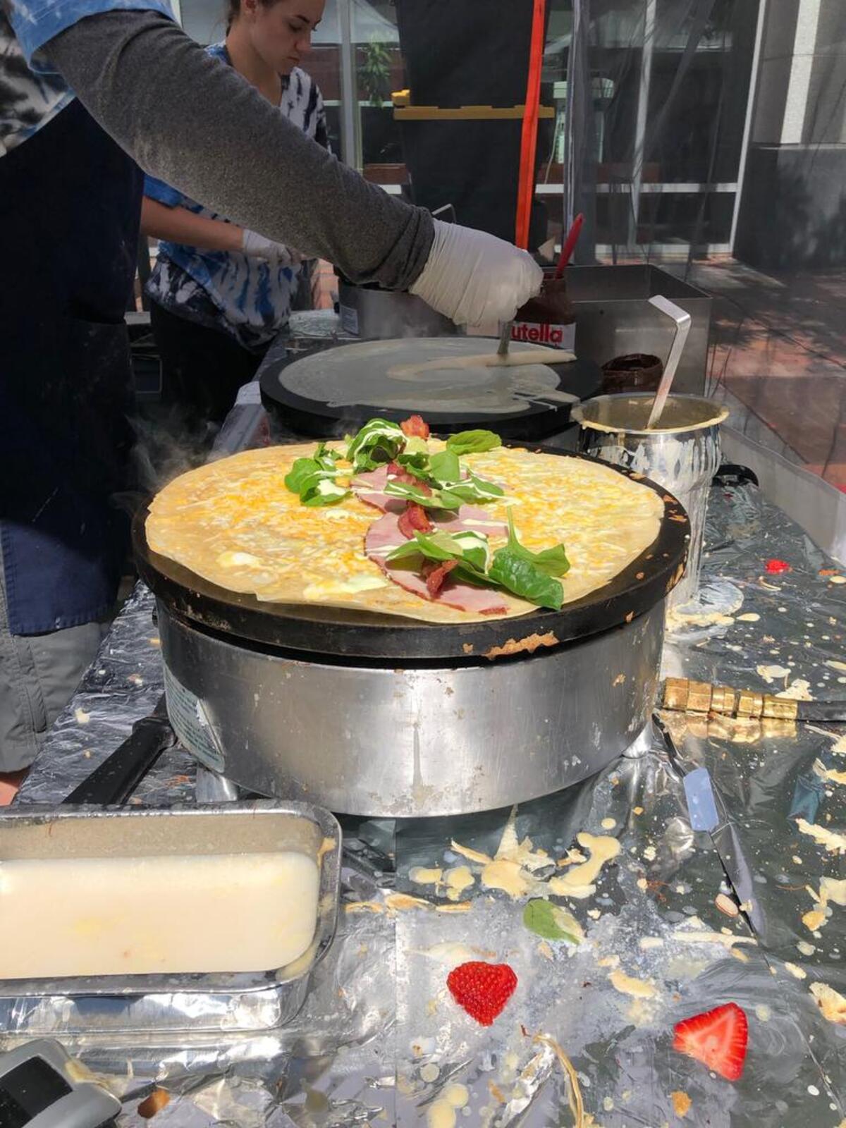 Look, you can stuff almost anything you want into a crepe from The Creperie and you’re going to enjoy it. That’s the beauty of it.