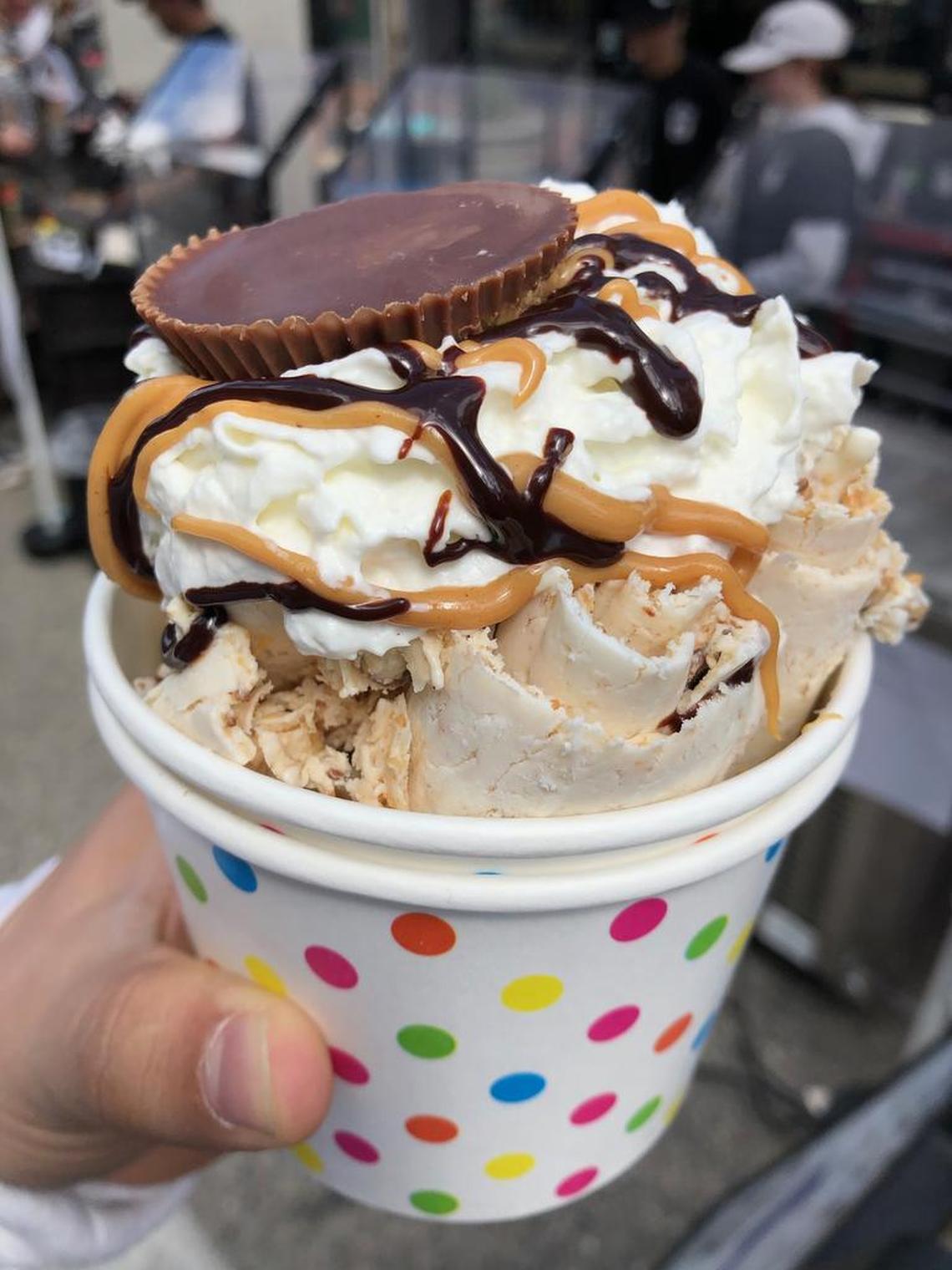 Just your basic decadent dessert at C4 Creamery.