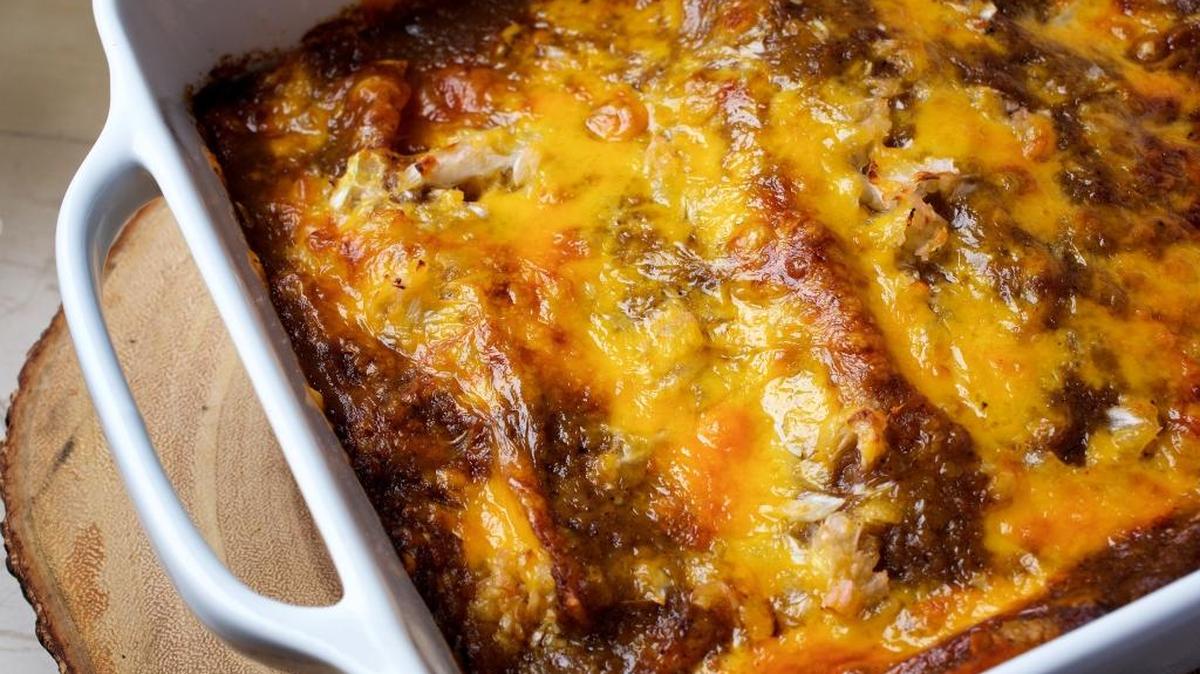 Enchiladas With Chili Gravy