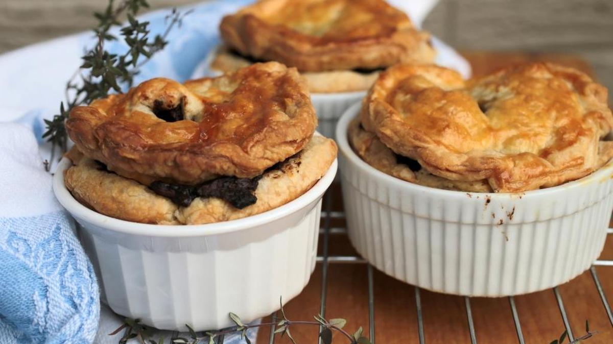 Beef and Guinness Pies with Chocolate. (Jessica J. Trevino/Detroit Free Press/TNS)