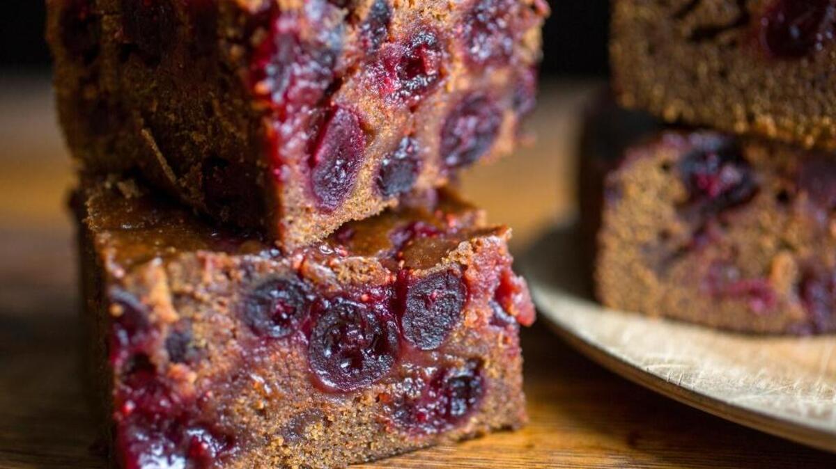 Cranberry Gingerbread.