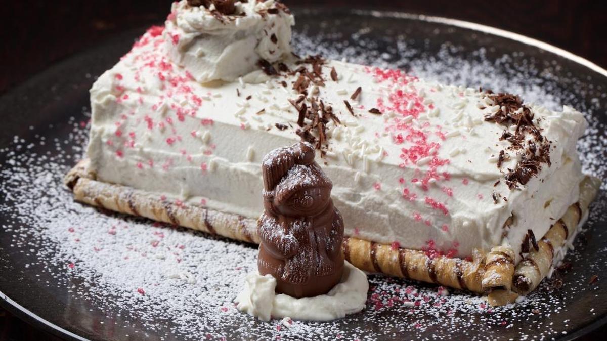 Dorie Greenspan's Ginger and Jam Buche de Noel.
