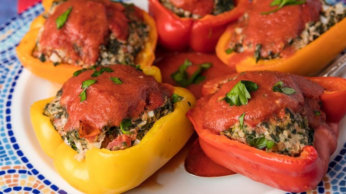 Use ground turkey rather than the traditional ground beef and cut down on the fat.