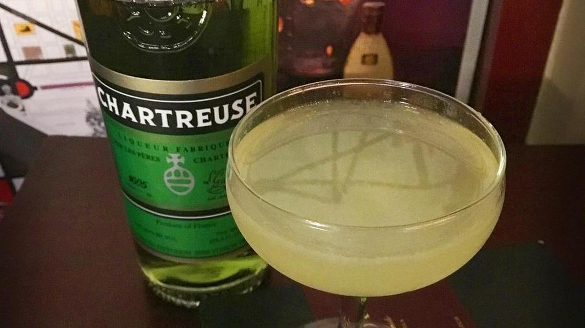 Dating back to the early 1920s, The Last Word has made a comeback of late with craft bartenders. Green Chartreuse gives it a uniquely sharp and herbal flavor.