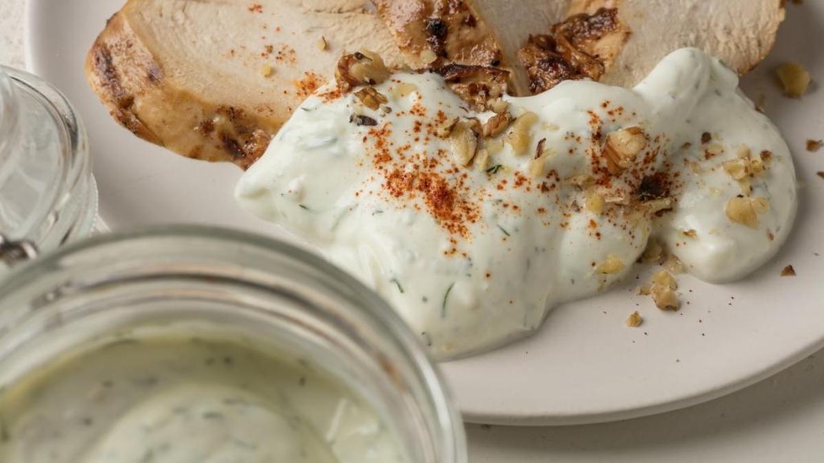 Lemon, Garlic and Herb Yogurt