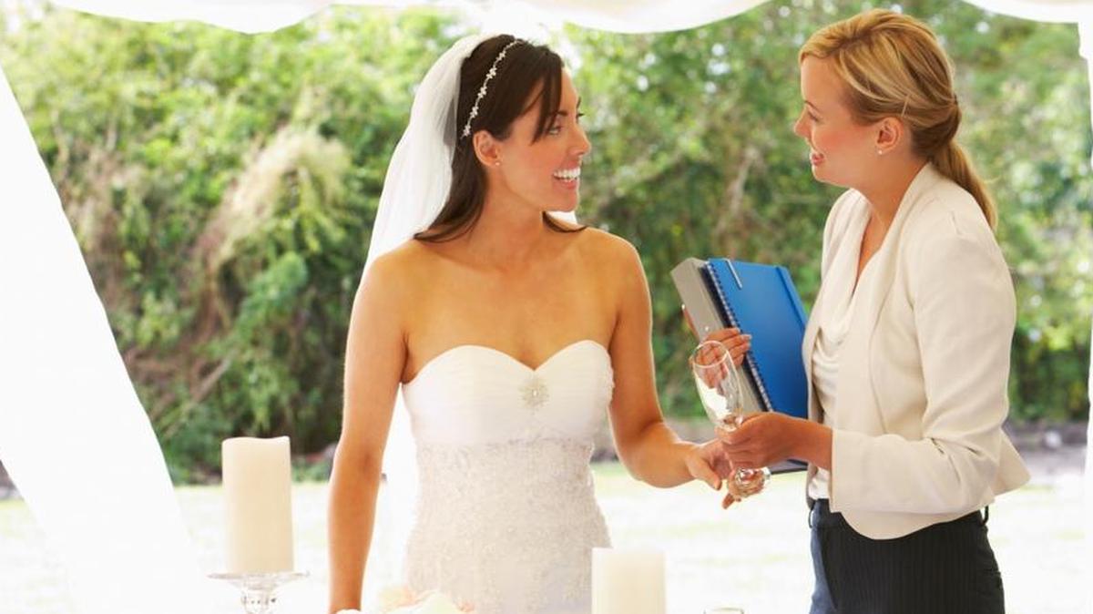 The Better Business Bureau encourages couples to follow a few tips to ensure that wedding dress shopping goes smoothly.