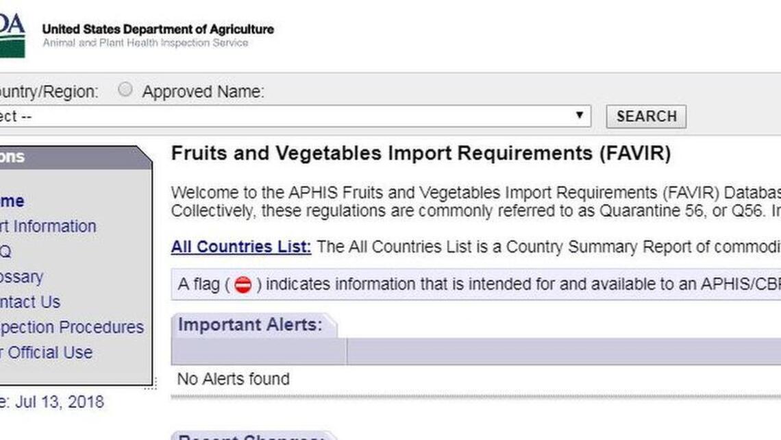 Follow proper procedures if you want to import seeds, plants or fruit
