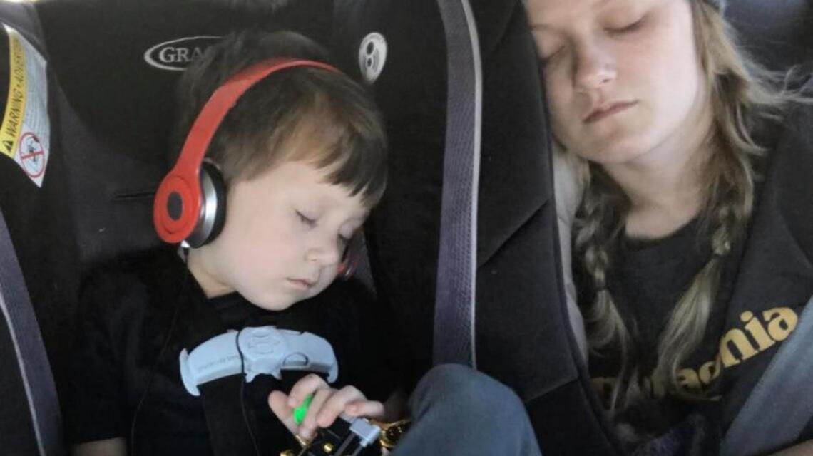 The Tim Woodward family takes another ‘relaxing’ family road trip