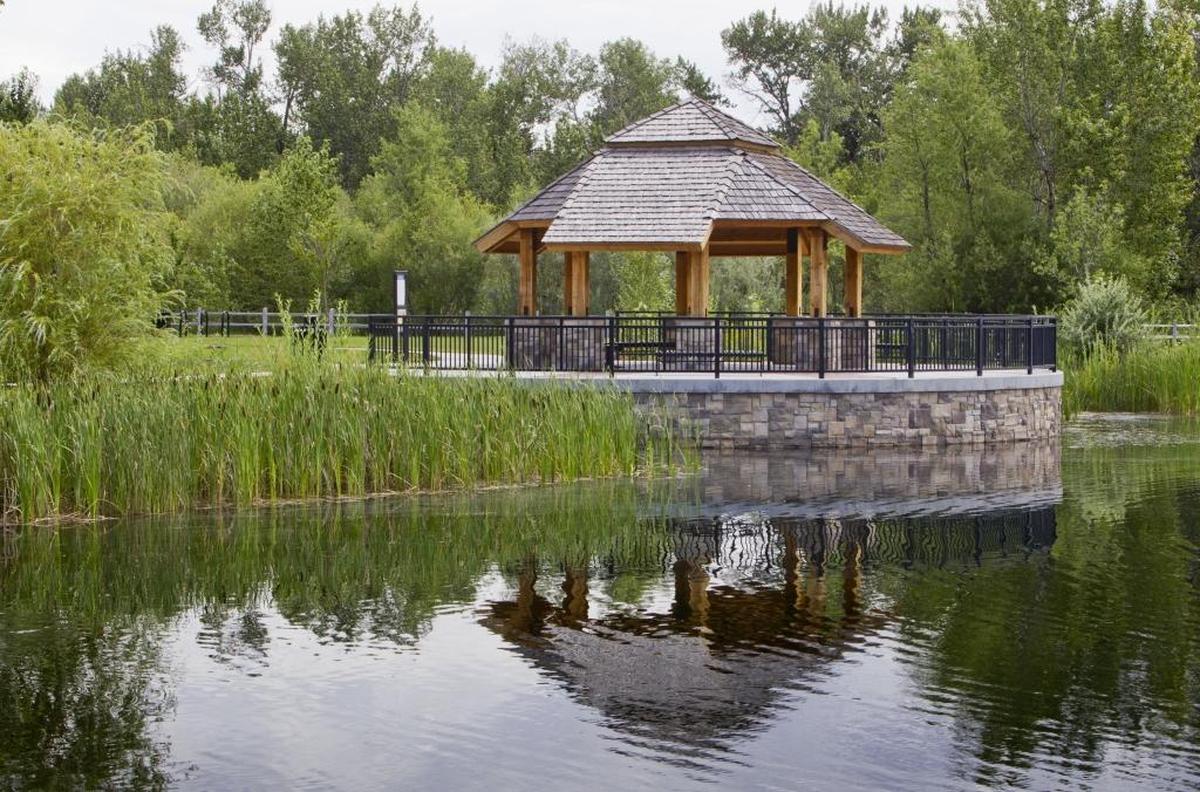 Marianne Williams Park borders the Boise River in East Boise.