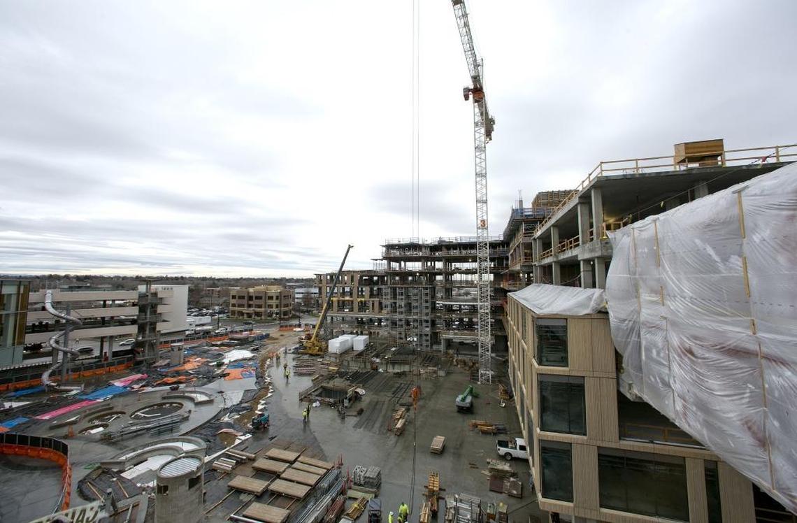 When construction started on the Simplot World Headquarters, it stalled construction on JUMP.