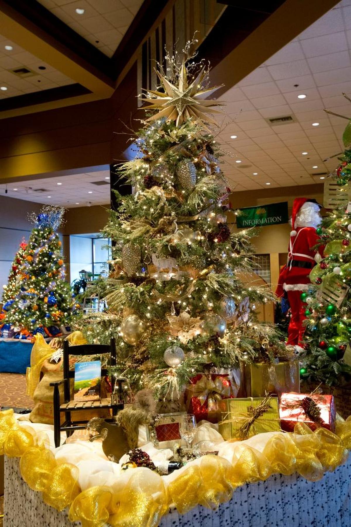 At the annual Saint Alphonsus’ Festival of Trees more than 80 decorated trees, even more wreaths and other decor will be auctioned off at a gala to raise funds for the hospital’s Cardiopulmonary Rehabilitation Center.