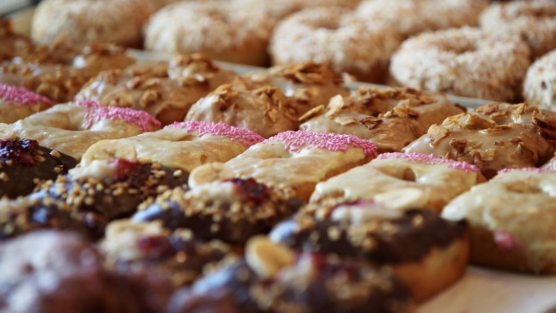 Guru Donuts makes doughnuts in a variety of fun flavors.