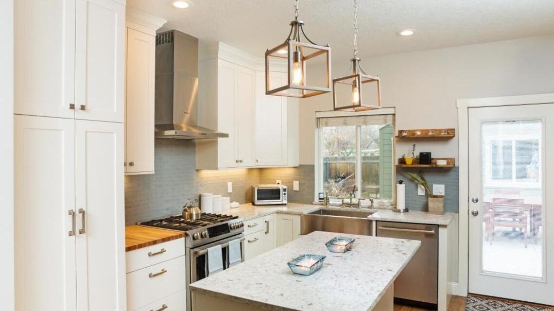 Her ‘Tetris’ cabinets drove her nuts. See what she did to create the a dream kitchen.