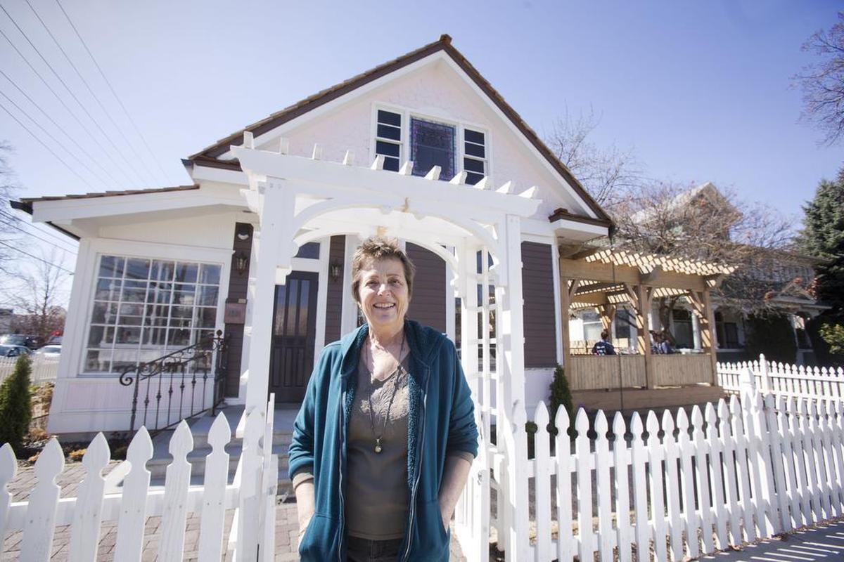 The house was moved to a lot that Rita Sturiale bought at 15th and Jefferson.