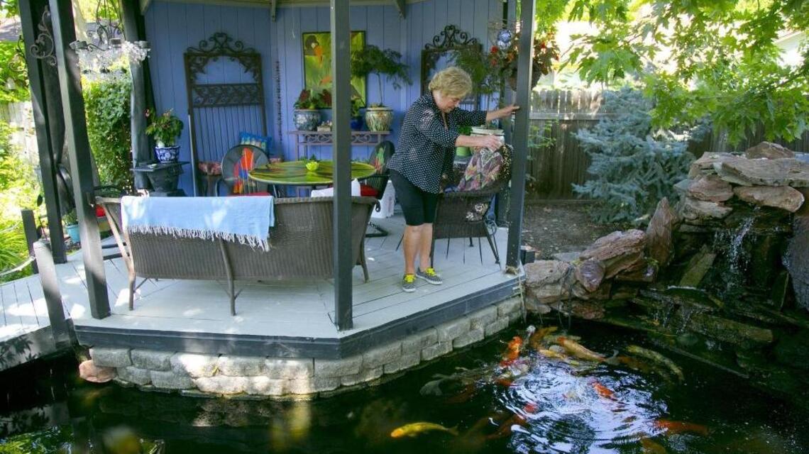 Gorgeous garden is a testament to Boisean’s colorful background and perseverance