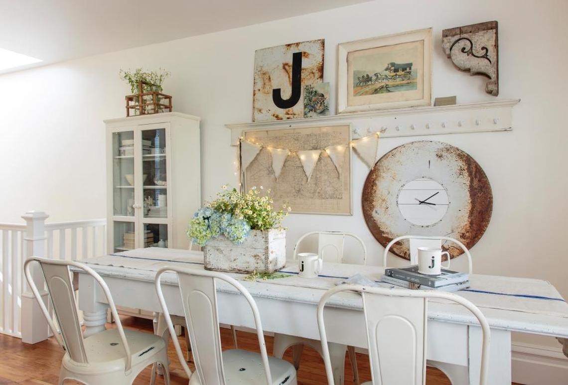 When it comes to design, “money is not always the answer, although it’s kind of nice to have when it comes to decorating. Paint is your best friend. You can go to flea markets. You can go to antique shops. You can stay within a very limited budget and redo something,” says Fifi O’Neill, who styled the James family apartment to feature in one of her magazines.