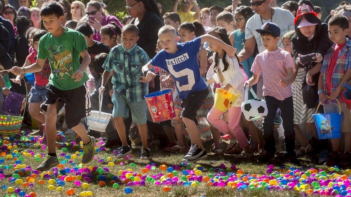 Get ready for Easter egg hunts the first two weekends of April.
