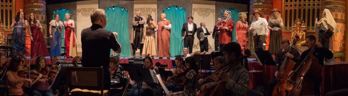 Opera Idaho’s 2016 production of “Die Fledermaus” is one of the many operas the company has produced at the Egyptian Theatre since 2008. A new study will consider whether the former movie house can be further adapted into a more viable performance space.