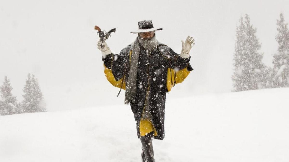 Samuel L. Jackson in "The Hateful Eight."