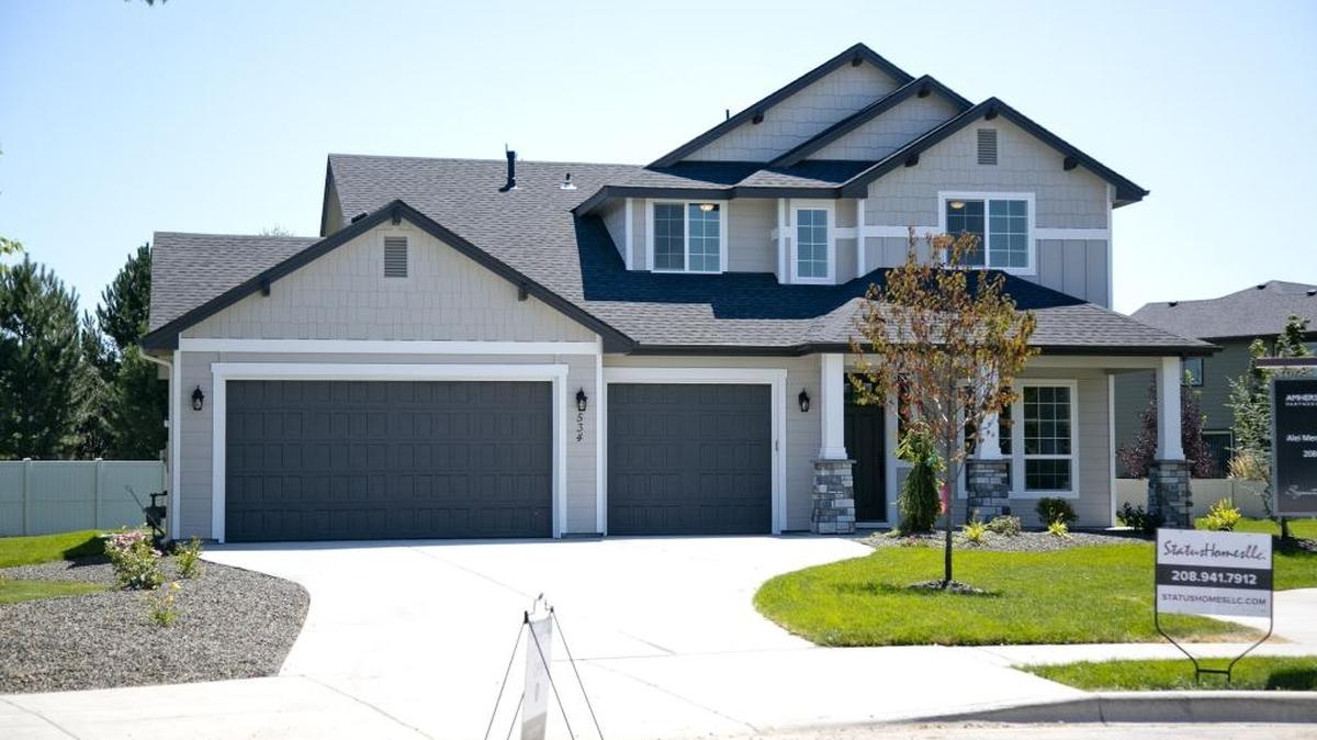 Total home sales increased 13.6 percent in Ada County and 11.8 percent in Canyon County in 2016, according to the Intermountain Multiple Listing service. This Status Homes house was built in Eagle.