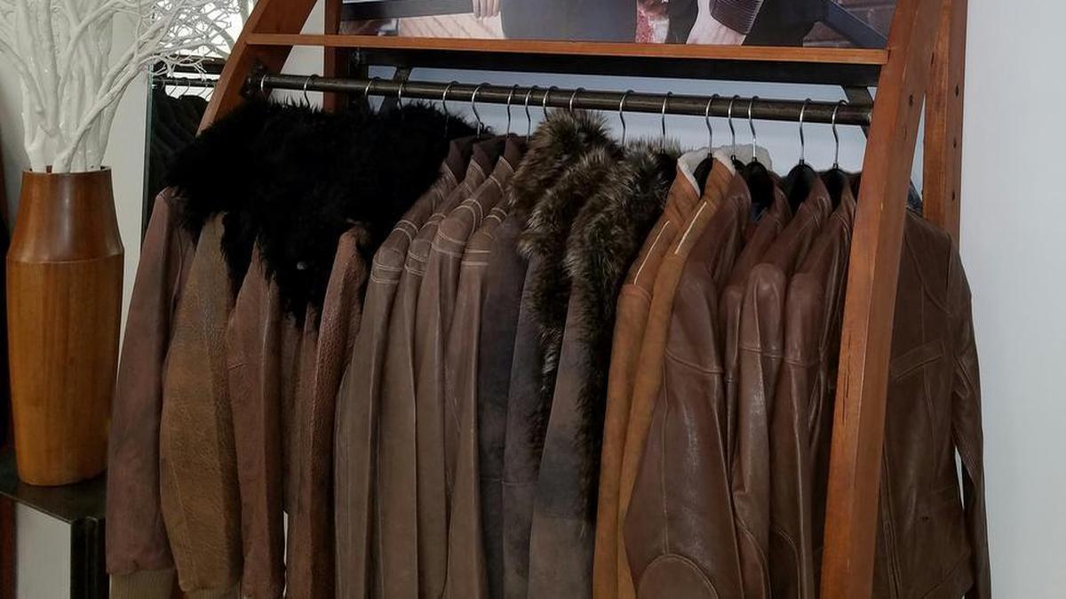 Robert Comstock has been known since the mid-1970s for his signature line of leather jackets. A selection of his current jackets is on display at his new Downtown Boise store.