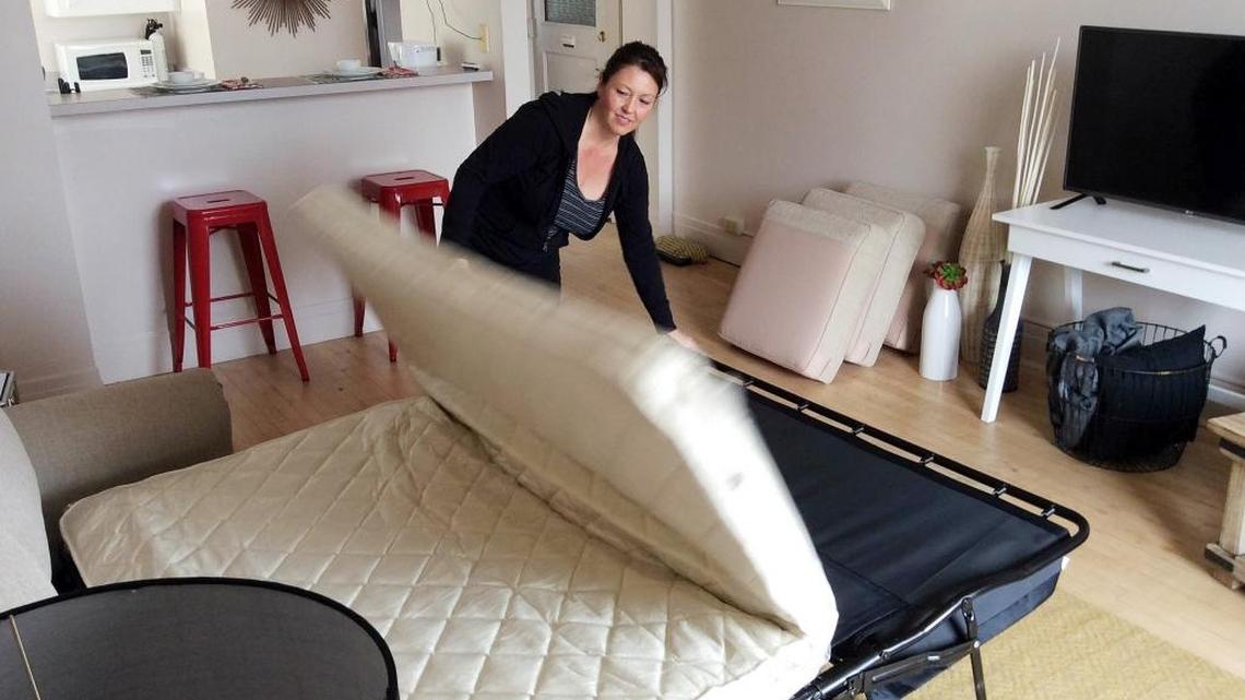 The Boise City Council could soon vote on an ordinance regulating short-term rentals in the city. Vacasa housekeeper Paula Davis gets a Downtown Boise apartment ready for short-term vacation rentals in 2015.