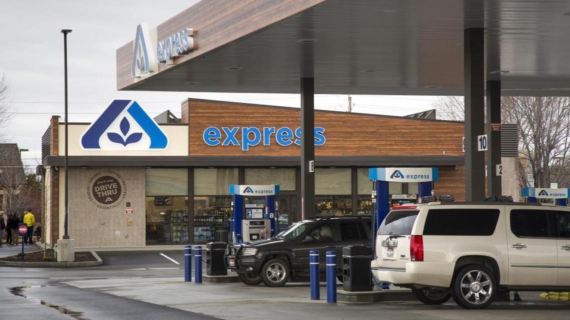 Albertsons in December opened this Albertsons Express fuel center and convenience store across the parking lot from its full-size store at ParkCenter Boulevard and Apple Street. It marks a change in strategy for Albertsons, which under Supervalu had sold its 11 Treasure Valley convenience stores in 2011.