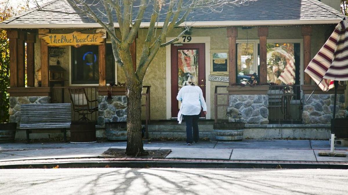 To regain its license from the health department, the Blue Moose Cafe in Eagle spent $1,500 to install a sink.