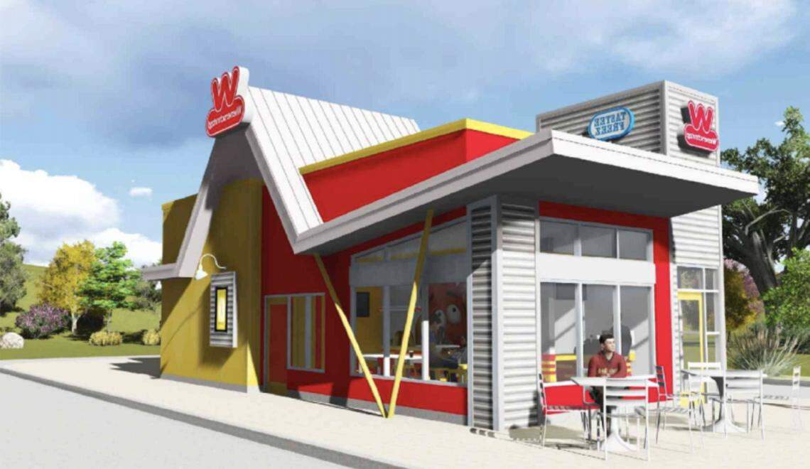 Weinerschnitzel hopes to build a restaurant with a drive-thru at 3136 W. Quintale Drive. 