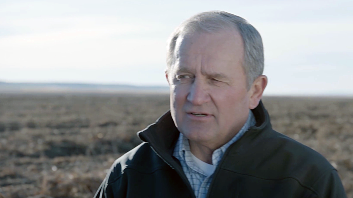 Glenns Ferry farmer Mark Noble shown in a McDonald’s video showcasing Idaho as the chain’s primary potato source. “I absolutely love the fries,” Noble told the Statesman. “Too bad there’s not a McDonald’s in Glenns Ferry.”