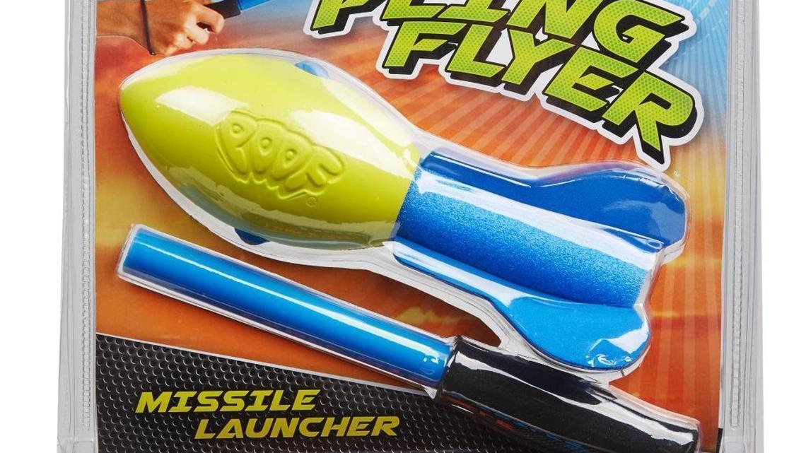 The Poof Fling Flier by Alex Brands will sell for $15.