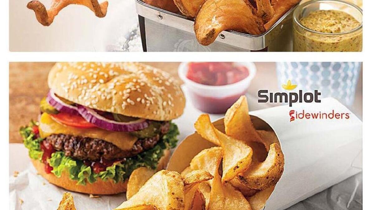 These photos are included in Simplot’s complaint of patent infringement against McCain Foods.