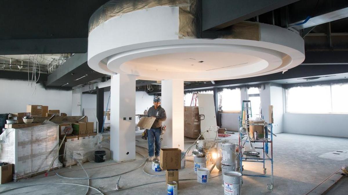 Wages for construction workers have increased as a construction boom in the Treasure Valley has led to worker shortages. The Tru by Hilton hotel in Meridian, pictured here, found it difficult to find drywall hangers. The hotel is scheduled to open in late April.
