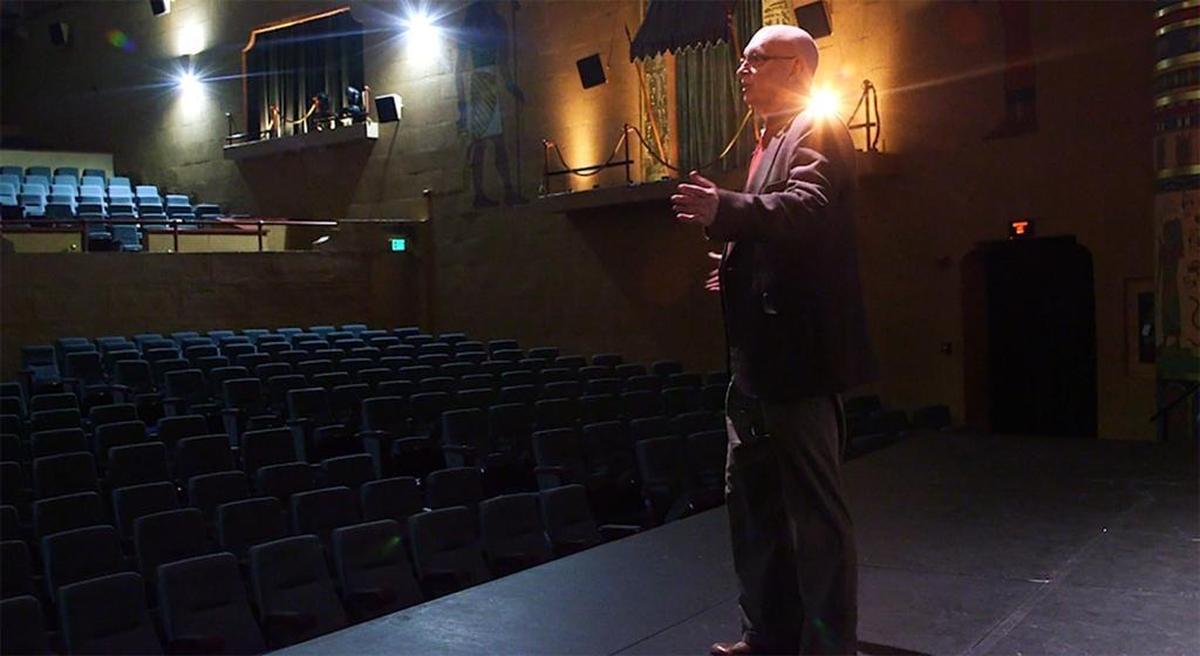 “Singers love singing here,” says Opera Idaho General Director Mark Junkert, on the Egyptian’s stage. “It’s intimate. Great sound. And the audience ... loves it as well.”
