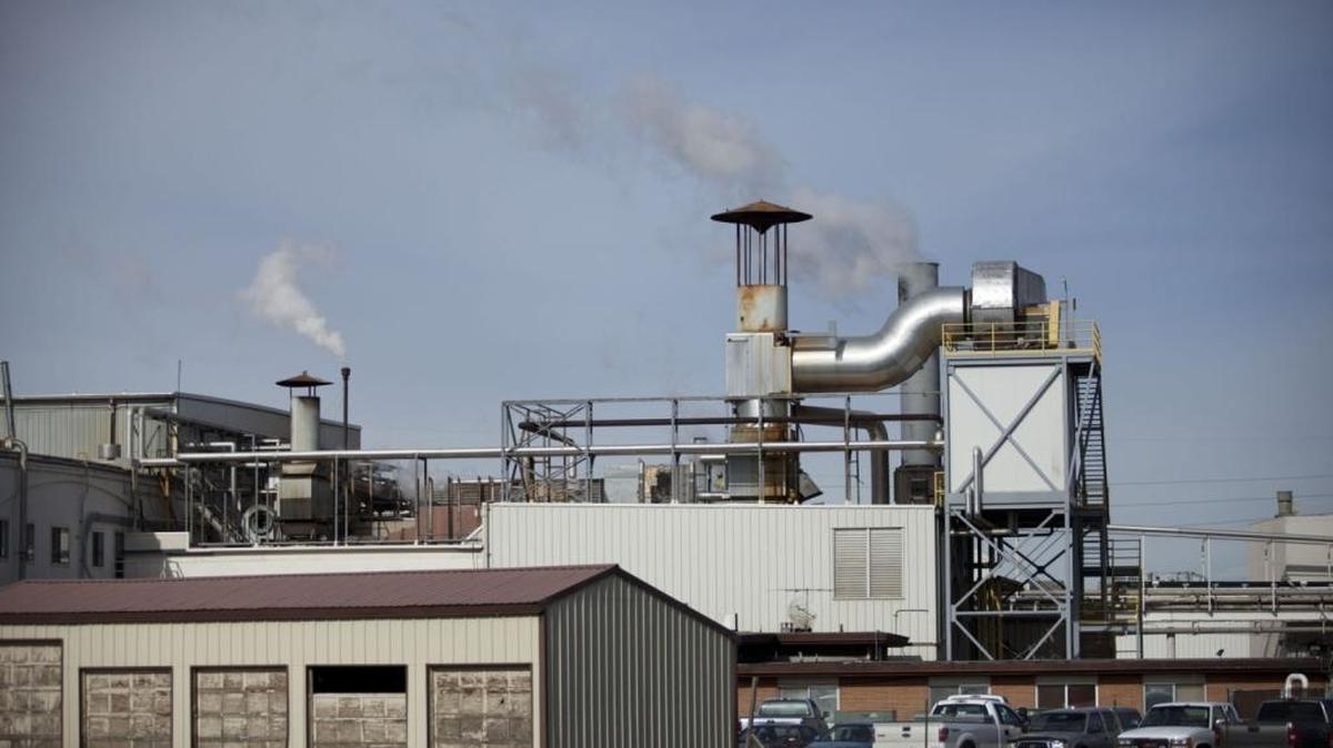 Lamb Weston’s potato plant in Twin Falls.