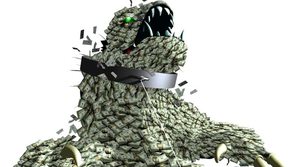 Debt monster