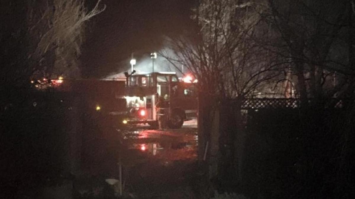 “Two more hours, and everything would have been gone, including my house,” owner Karen Evans said.